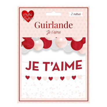 Une jolie guirlande pour la Saint-Valentin | jourdefete.com Une jolie guirlande pour la Saint-Valentin | jourdefete.com
