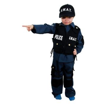 Déguisement Agent S.W.A.T. Garçon - Taille au Choix Déguisement Agent S.W.A.T. Garçon - Taille au Choix