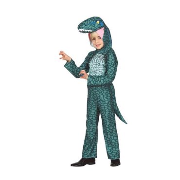Déguisement Dinosaure Raptor Enfant - Taille au choix face avant Déguisement Dinosaure Raptor Enfant - Taille au choix face avant