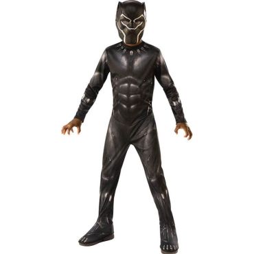 Un enfant déguisé en Black Panther lors du carnaval | jourdefete.com Un enfant déguisé en Black Panther lors du carnaval | jourdefete.com