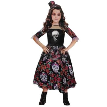 Votre fille sera très jolie dans son costume de Catrina pour Halloween | jourdefete.com Votre fille sera très jolie dans son costume de Catrina pour Halloween | jourdefete.com