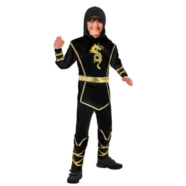 Optez pour ce déguisement de ninja noir & or pour le carnaval ou l'événement festif de votre enfant | jourdefete.com Optez pour ce déguisement de ninja noir & or pour le carnaval ou l'événement festif de votre enfant | jourdefete.com