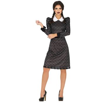 Une splendide robe noire de fille macabre pour votre soirée d'Halloween | jourdefete.com Une splendide robe noire de fille macabre pour votre soirée d'Halloween | jourdefete.com