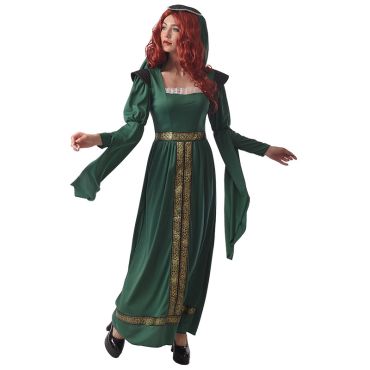 deguisement de princesse medievale pour femme avec robe verte | jourdefete.com deguisement de princesse medievale pour femme avec robe verte | jourdefete.com