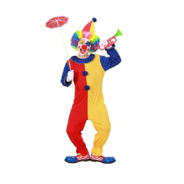 Costume de Clown Coloré Enfant - Taille au Choix Costume de Clown Coloré Enfant - Taille au Choix