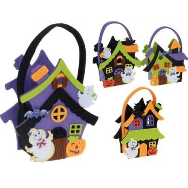 Panier en Feutrine pour Halloween - Modèle au Choix Panier en Feutrine pour Halloween - Modèle au Choix