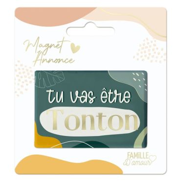 Un beau magnet qui va annoncer à votre frère qu'il va devenir tonton | jourdefete.com Un beau magnet qui va annoncer à votre frère qu'il va devenir tonton | jourdefete.com