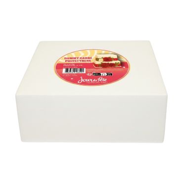 Un cake dummy de 25 x 25 x 10 cm pour votre événement | jourdefete.com Un cake dummy de 25 x 25 x 10 cm pour votre événement | jourdefete.com