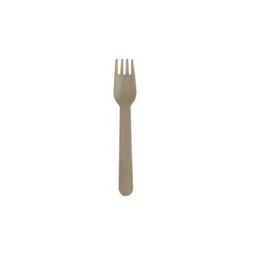 50 fourchettes en bois 16 cm