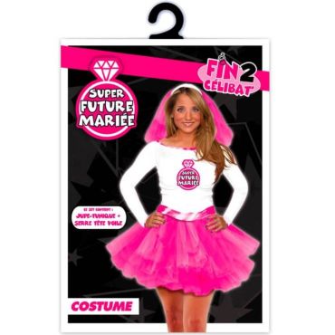 Costume Super Future Mariée - Enterrement de Vie de Jeune Fille | jourdefete.com Costume Super Future Mariée - Enterrement de Vie de Jeune Fille | jourdefete.com