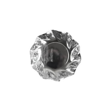 Coupelles vagues x10 - Argent brillant Coupelles vagues x10 - Argent brillant