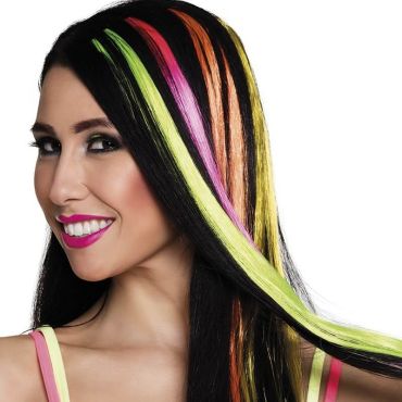 Extension de Cheveux - Mèche Fluo - Couleur au Choix | jourdefete.com Extension de Cheveux - Mèche Fluo - Couleur au Choix | jourdefete.com