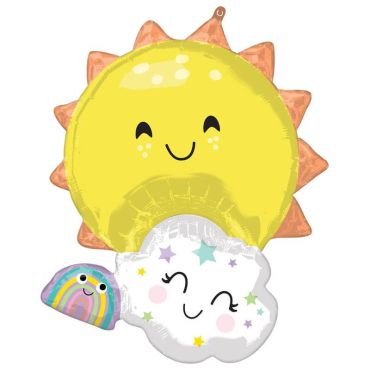 Ballon Supershape™ Famille arc-en-ciel - 71 cm | jourdefete.com Ballon Supershape™ Famille arc-en-ciel - 71 cm | jourdefete.com