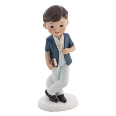 Une splendide figurine de communiant avec bible à poser sur votre table lors de la réception après la communion de votre garçon | jourdefete.com Une splendide figurine de communiant avec bible à poser sur votre table lors de la réception après la communion de votre garçon | jourdefete.com