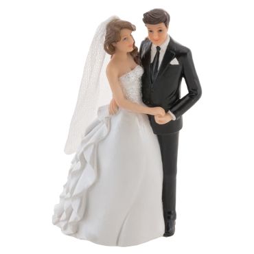 Optez pour cette figurine montrant un couple de mariés se tenant la main | jourdefete.com Optez pour cette figurine montrant un couple de mariés se tenant la main | jourdefete.com
