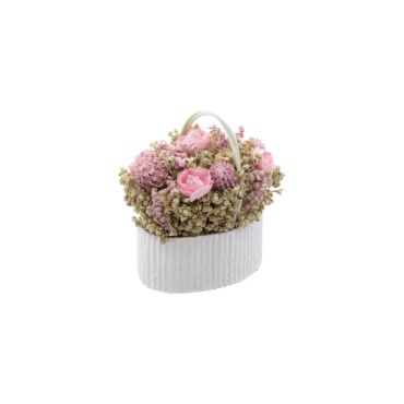 panier de fleurs roses panier de fleurs roses