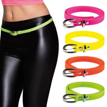Ceinture fluo - 100 x 1,5 cm - Couleur Aléatoire | jourdefete.com Ceinture fluo - 100 x 1,5 cm - Couleur Aléatoire | jourdefete.com