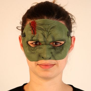 Demi-Masque en Latex de Frankenstein Demi-Masque en Latex de Frankenstein