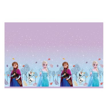 Nappe La Reine des Neiges avec Elsa, Anna et Olaf sur fond enneigé | jourdefete.com Nappe La Reine des Neiges avec Elsa, Anna et Olaf sur fond enneigé | jourdefete.com
