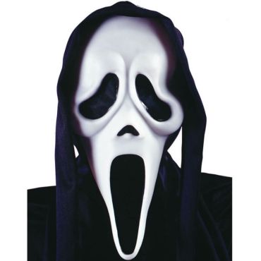 Masque Scream avec Capuche - Adulte Masque Scream avec Capuche - Adulte