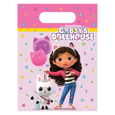 Sacs plastique Gabby et la Maison Magique avec Gabby, Pandy Pattes et des ballons colorés | jourdefete.com Sacs plastique Gabby et la Maison Magique avec Gabby, Pandy Pattes et des ballons colorés | jourdefete.com