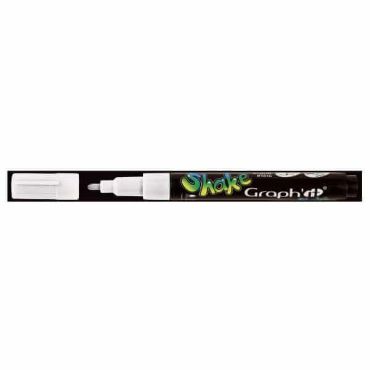 Graph'it Shake Marqueur Fin - Blanc Graph'it Shake Marqueur Fin - Blanc