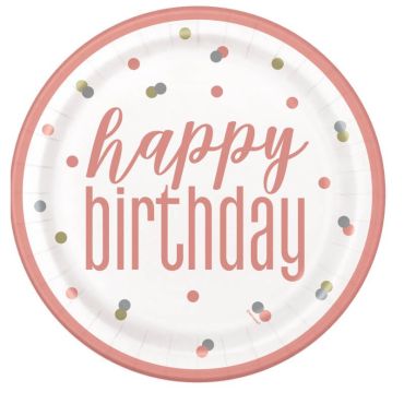 8 assiettes happy birthday glitz | jourdefete.com 8 assiettes happy birthday glitz | jourdefete.com