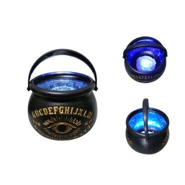 Chaudron Halloween sonore et lumineux avec effet bleu effrayant | jourdefete.com Chaudron Halloween sonore et lumineux avec effet bleu effrayant | jourdefete.com
