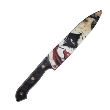 Couteau clown ensanglanté factice 30 cm pour Halloween | jourdefete.com Couteau clown ensanglanté factice 30 cm pour Halloween | jourdefete.com