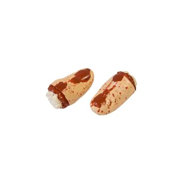 Il ne vous manquait que des doigts plein de sang à mettre sur votre table d'halloween sanglante | jourdefete.com Il ne vous manquait que des doigts plein de sang à mettre sur votre table d'halloween sanglante | jourdefete.com