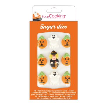 Des décorations en sucre pour ajouter sur vos patisseries d'halloween | jourdefete.com Des décorations en sucre pour ajouter sur vos patisseries d'halloween | jourdefete.com