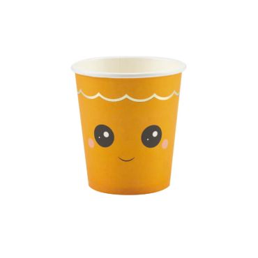 8 gobelets en carton citrouille sweety | jourdefete.com 8 gobelets en carton citrouille sweety | jourdefete.com