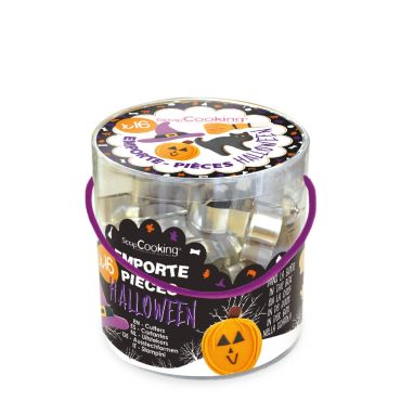 Set d'emporte pièces en alu pour faire de jolis sablés d'halloween | jourdefete.com Set d'emporte pièces en alu pour faire de jolis sablés d'halloween | jourdefete.com