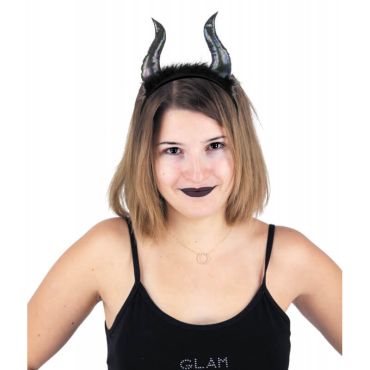 Serre-tête miss devil irisé pour adulte Serre-tête miss devil irisé pour adulte
