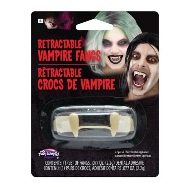 Des dents de vampire rétractables pour Halloween | jourdefete.com Des dents de vampire rétractables pour Halloween | jourdefete.com