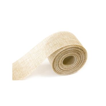 Ruban fantaisie effet jute naturel Ruban fantaisie effet jute naturel
