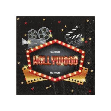 serviettes-papier-hollywood-cinema-decoration-table | jourdefete.com serviettes-papier-hollywood-cinema-decoration-table | jourdefete.com