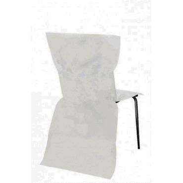 Housses de Chaise en Intissé Blanc Housses de Chaise en Intissé Blanc