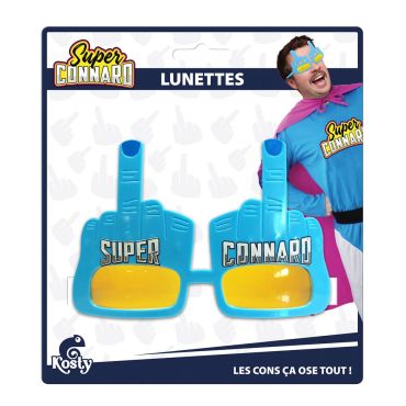 Lunettes humoristiques Super Connard en forme de doigts d’honneur | jourdefete.com Lunettes humoristiques Super Connard en forme de doigts d’honneur | jourdefete.com