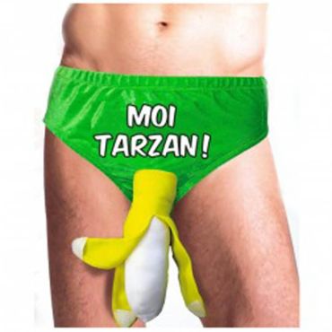 Slip Banane "Moi Tarzan" Slip Banane "Moi Tarzan"