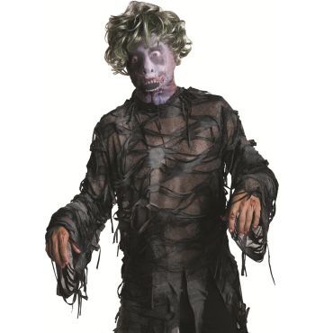 Cagoule Zombie avec Perruque Cagoule Zombie avec Perruque
