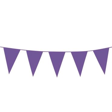 Guirlande Fanions Géants - Violet Guirlande Fanions Géants - Violet