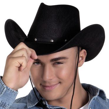Chapeau de Cow Boy Adulte Wichita Noir Chapeau de Cow Boy Adulte Wichita Noir