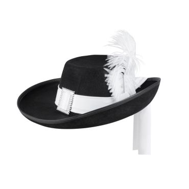 Chapeau de Mousquetaire Femme - Blanc Chapeau de Mousquetaire Femme - Blanc