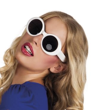 Lunettes Jackie Blanches Lunettes Jackie Blanches