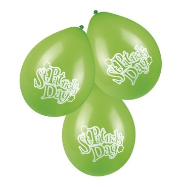 6 Ballons de Baudruche Saint Patrick 6 Ballons de Baudruche Saint Patrick