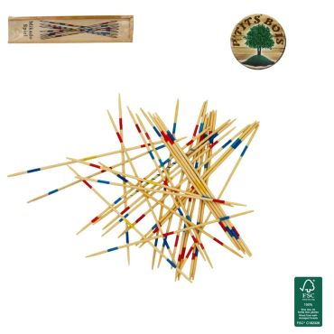 Jeu Mikado en bois coloré 31 pièces pour animation ludique | jourdefete.com Jeu Mikado en bois coloré 31 pièces pour animation ludique | jourdefete.com