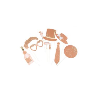 kit photobooth 10 pièces de la collection jolis brins or et terracotta kit photobooth 10 pièces de la collection jolis brins or et terracotta