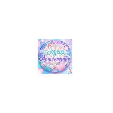 ballon-anniversaire-coquillages | jourdefete.com ballon-anniversaire-coquillages | jourdefete.com