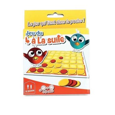 Jeu du 4 à la suite - Format Pocket Jeu du 4 à la suite - Format Pocket